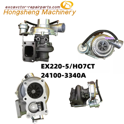 Motore 24100-3340A di Turbocharger H07CT H07C-TD dell'escavatore di Isuzu H07CT EX220-5