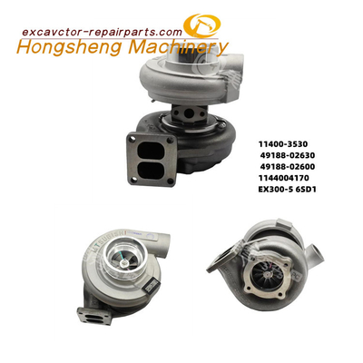 49188-02600 sovralimentazione Ex300-5 6SD1 del motore di Hitachi dell'escavatore